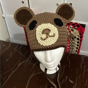 Bear crochet hat 🐻
